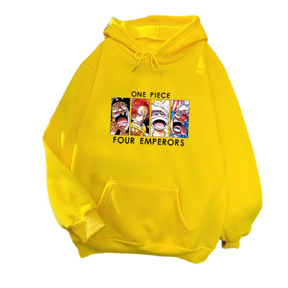 Women's hoodie with unique anime design Chic & Stil