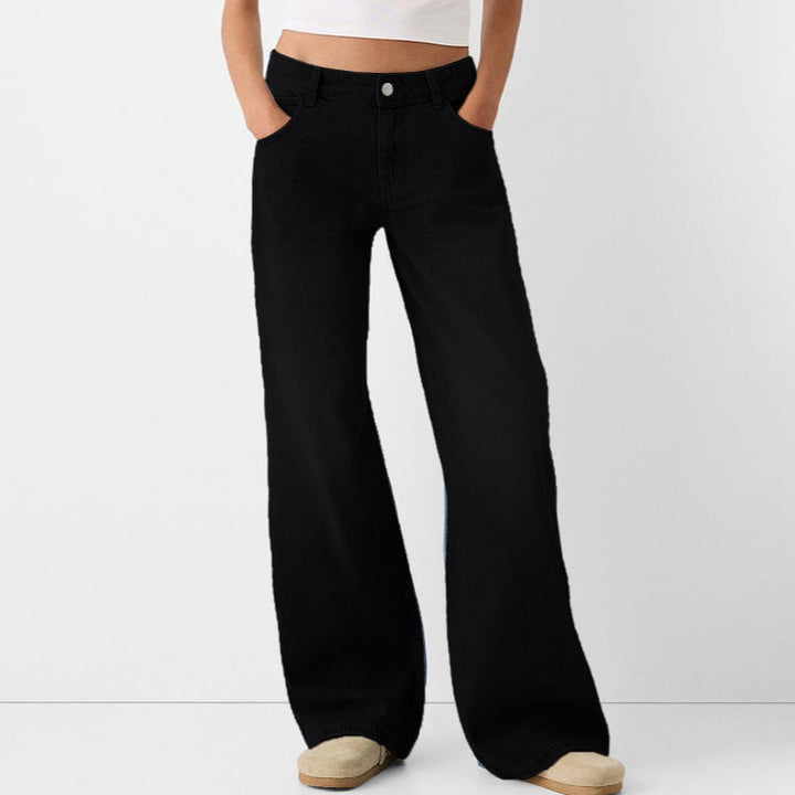 Wide leg jeans for women in vintage style Lune London