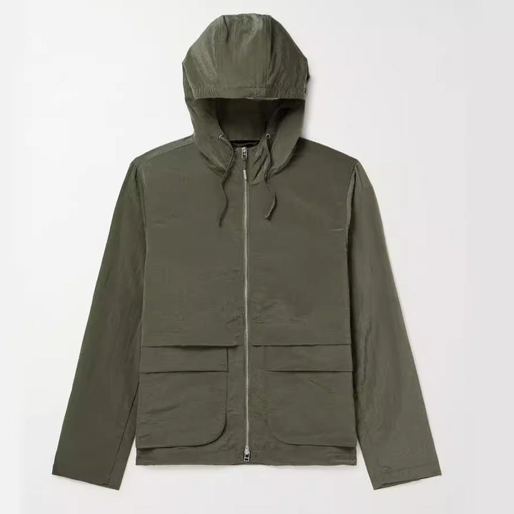 Ladies Lightweight Transition Jacket with Hood Lune London
