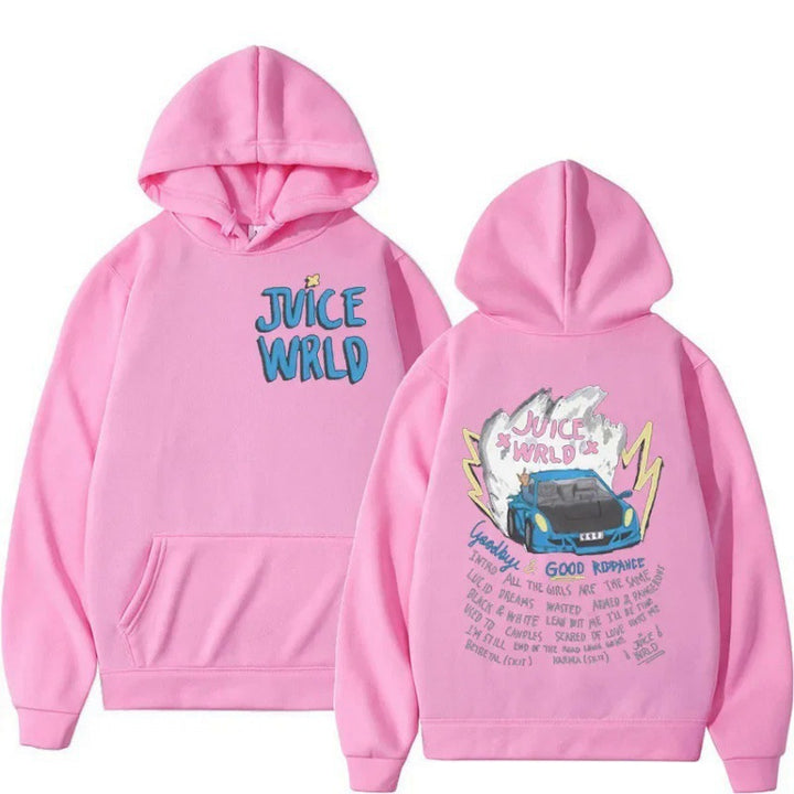 Hoodie femme avec design graphique créatif et lettrage inspirant Chic & Stil