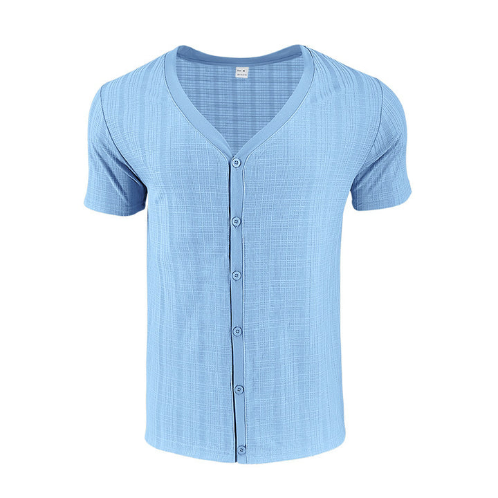 Short sleeve shirt for men with structured design Lune London