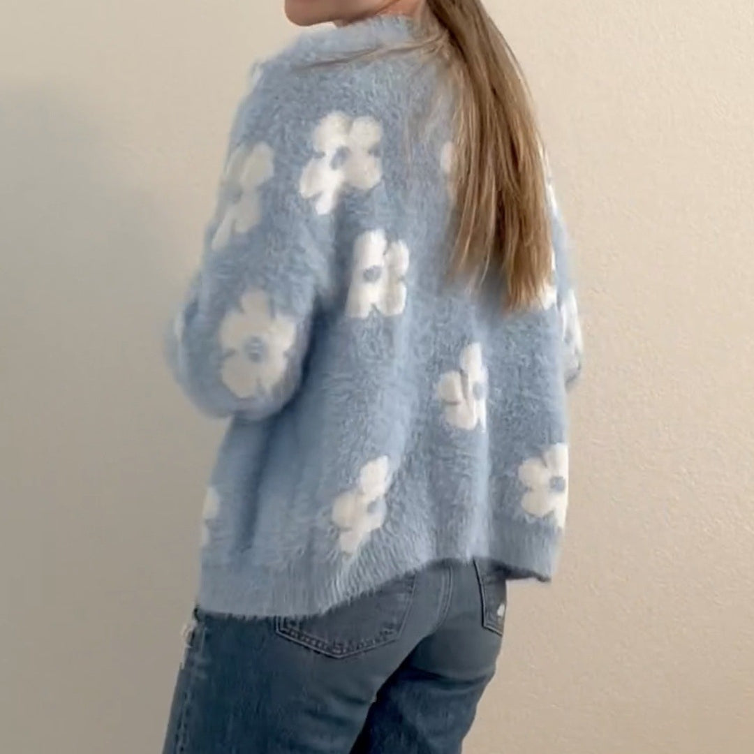 Ladies floral patterned vest Lune London