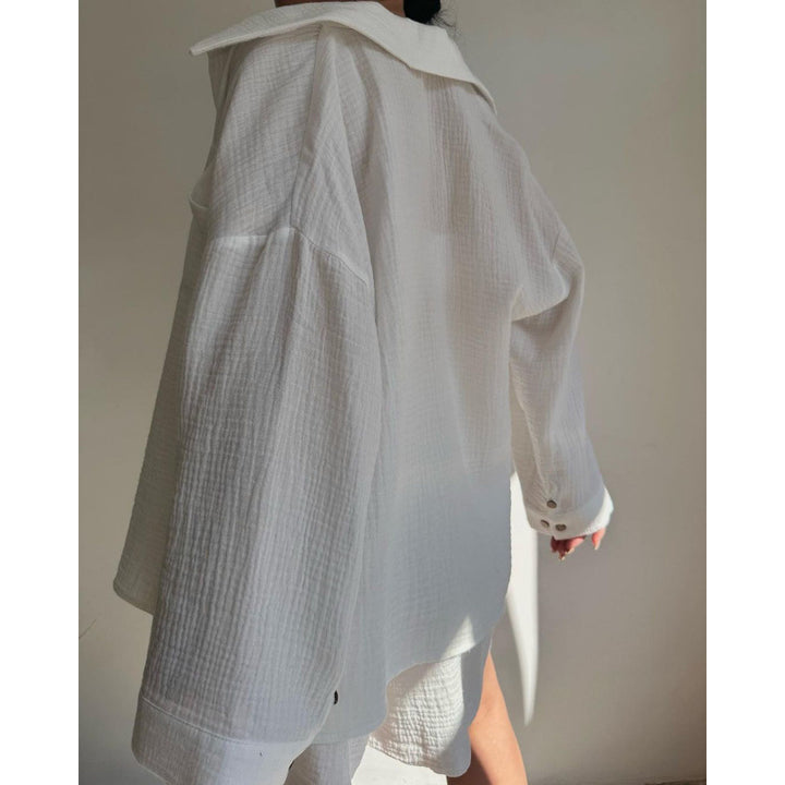Casual and trendy shirt jacket for women Lune London