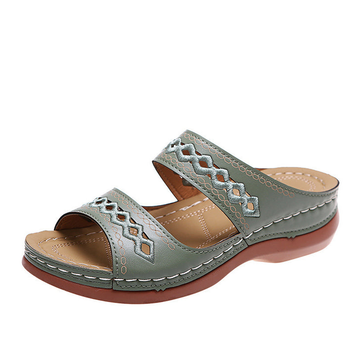 Lune London Decorative Slip-On Sandals for Women