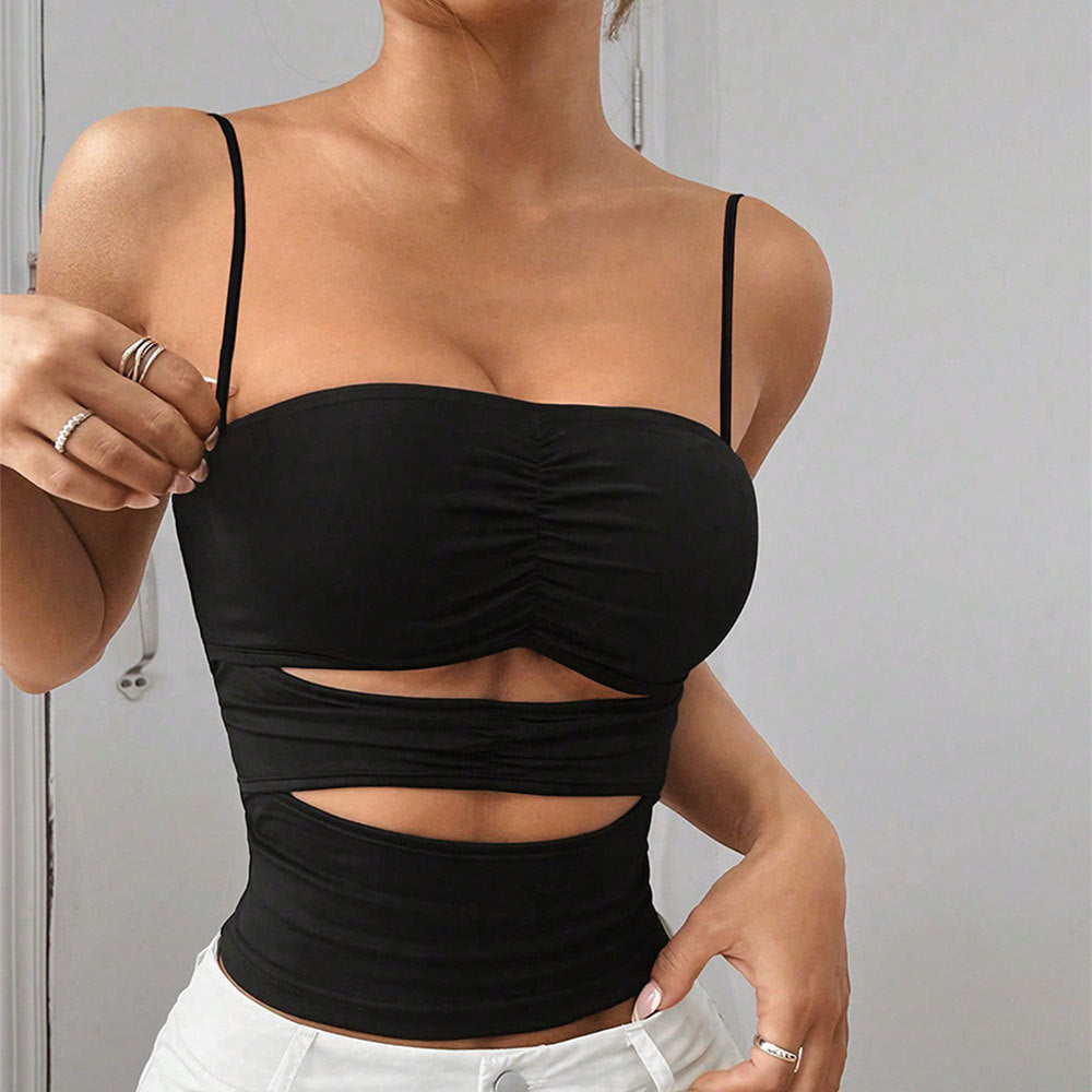 Women Cut-Out Bodysuit Chic & Style