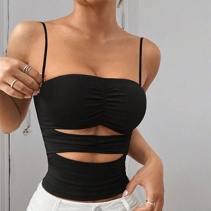 Women Cut-Out Bodysuit Chic & Style
