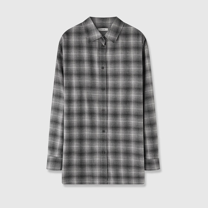 Chemise pour femmes à manches longues en motif vichy moderne Chic & Stil