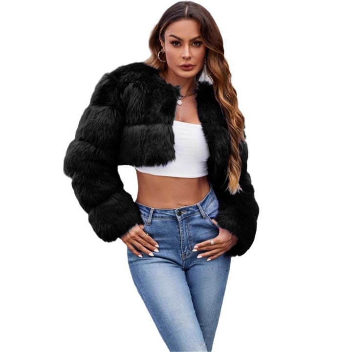Women Short Fur Jacket Lune London