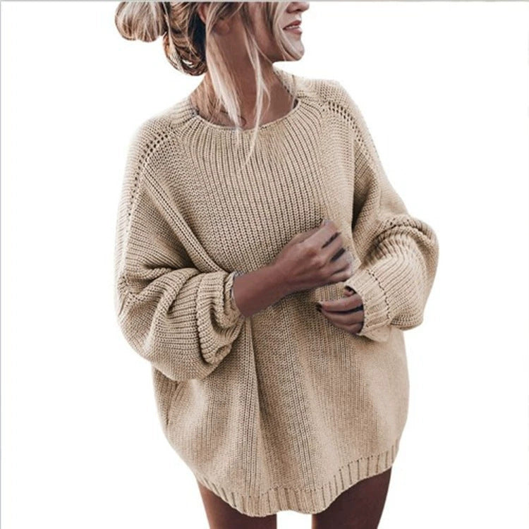 Lune London | Women's Oversized Knit Sweater with Casual Cut