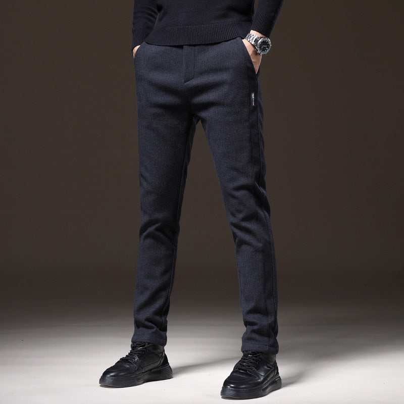 Pantalon de loisirs Slim Fit confortable pour hommes Lune London