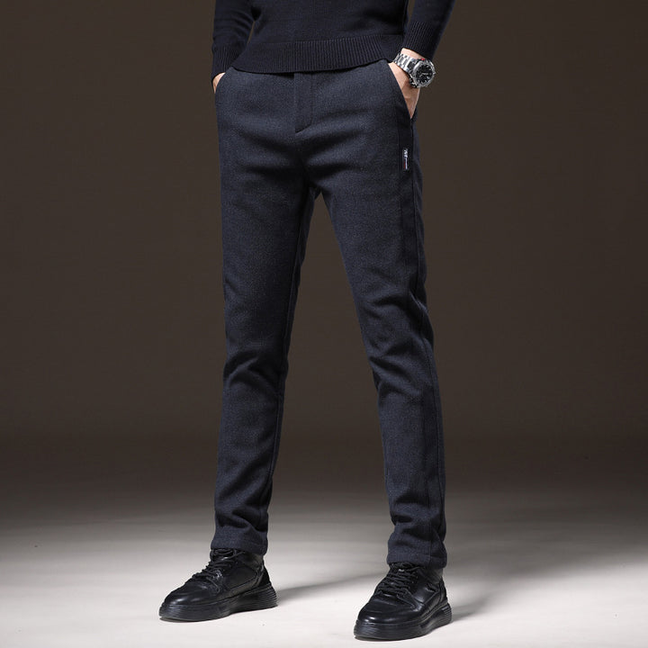 Pantalon de loisirs Slim Fit confortable pour hommes Lune London