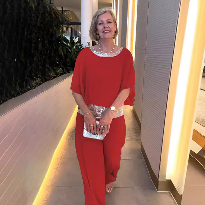 Lune London festive combined outfit for ladies