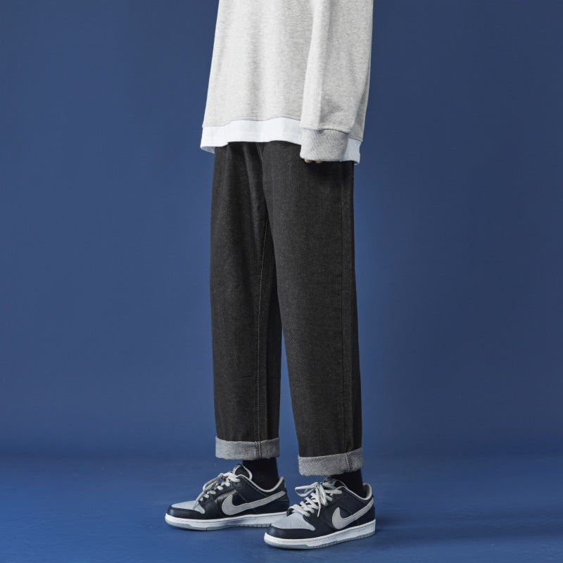 Jeans taille haute décontractés pour femmes Lune London