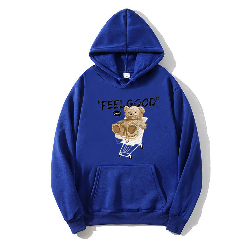 Women's hooded sweatshirt with unique animal motif Chic & Stil