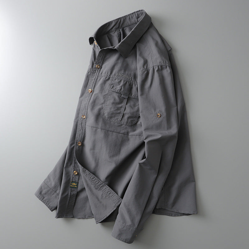 Chemise fonctionnelle pour hommes et pantalon cargo Lune London