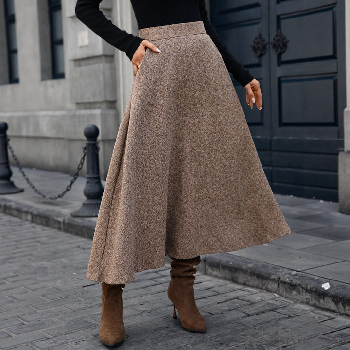 Jupe évasée à large coupe pour femmes Chic & Stil