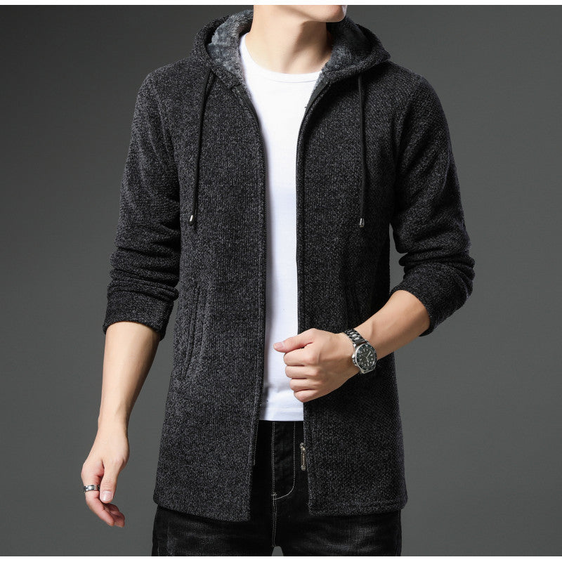 Urban leisure jacket for men with hood Lune London