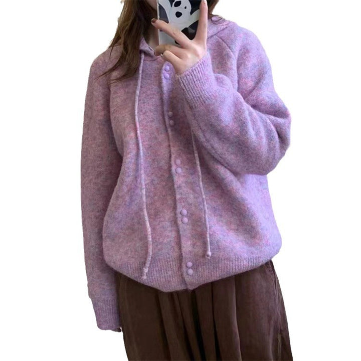 Pull en tricot décontracté pour femmes avec détails de boutons Chic & Stil