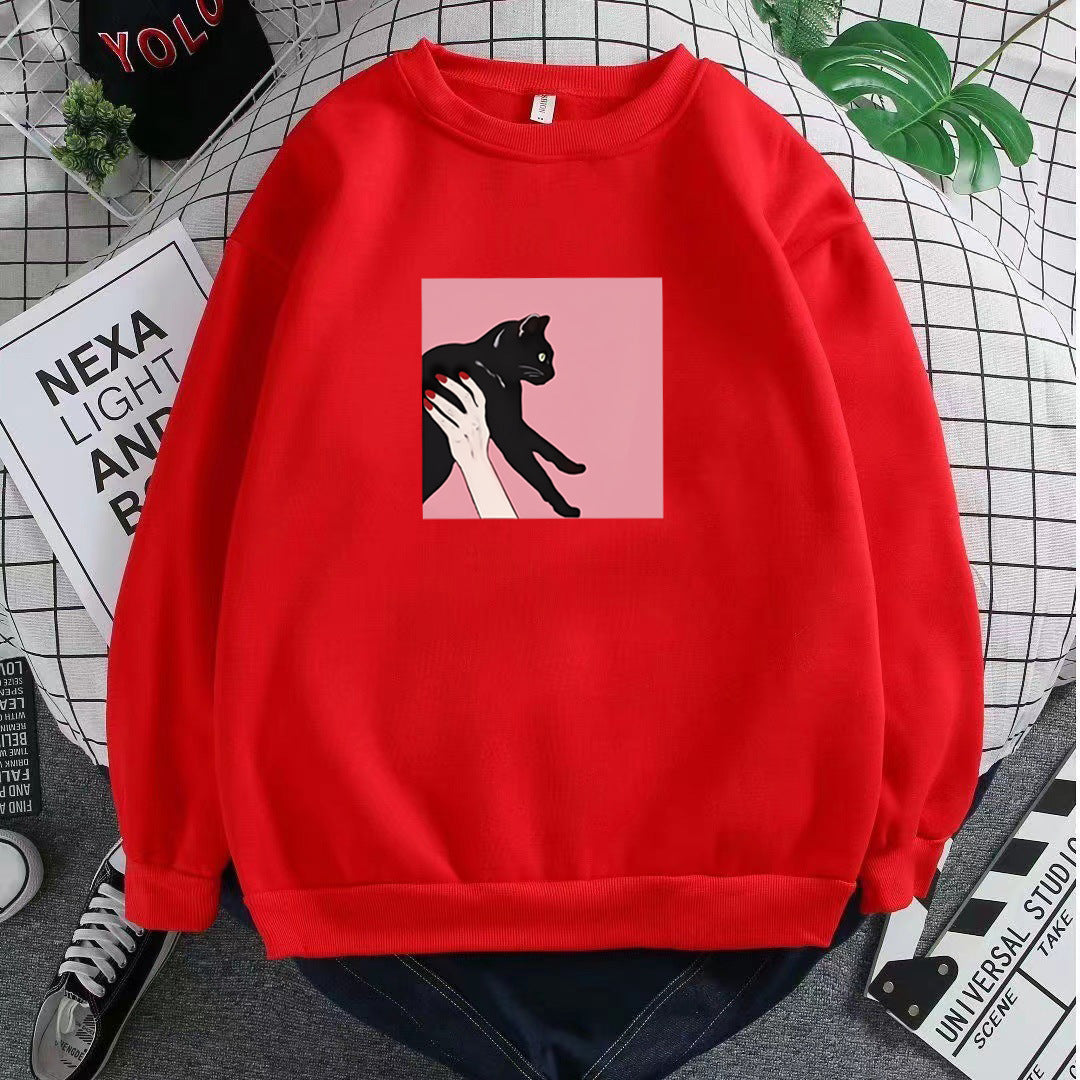 Women's casual sweatshirt with creative animal design Chic & Stil