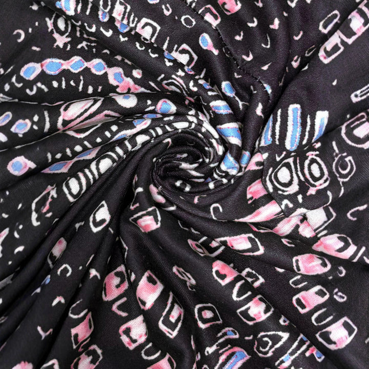 Maxi Dress for women with floral design and flattering V-neck Lune London