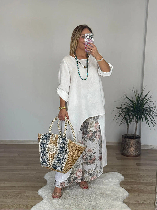 Casual linen tunic for women Lune London