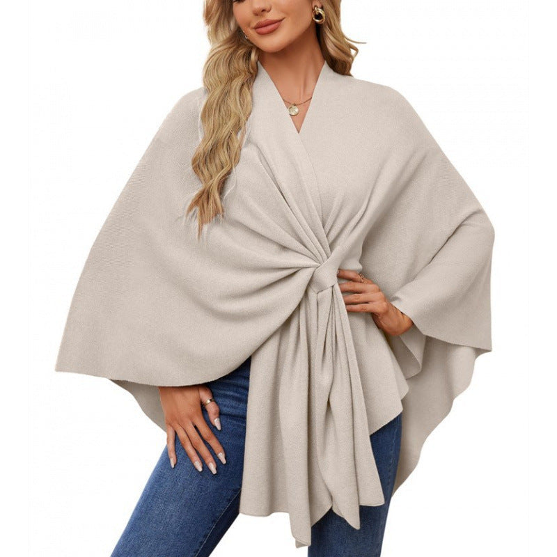 Trendy wrap coat for women with a chic and stylish design