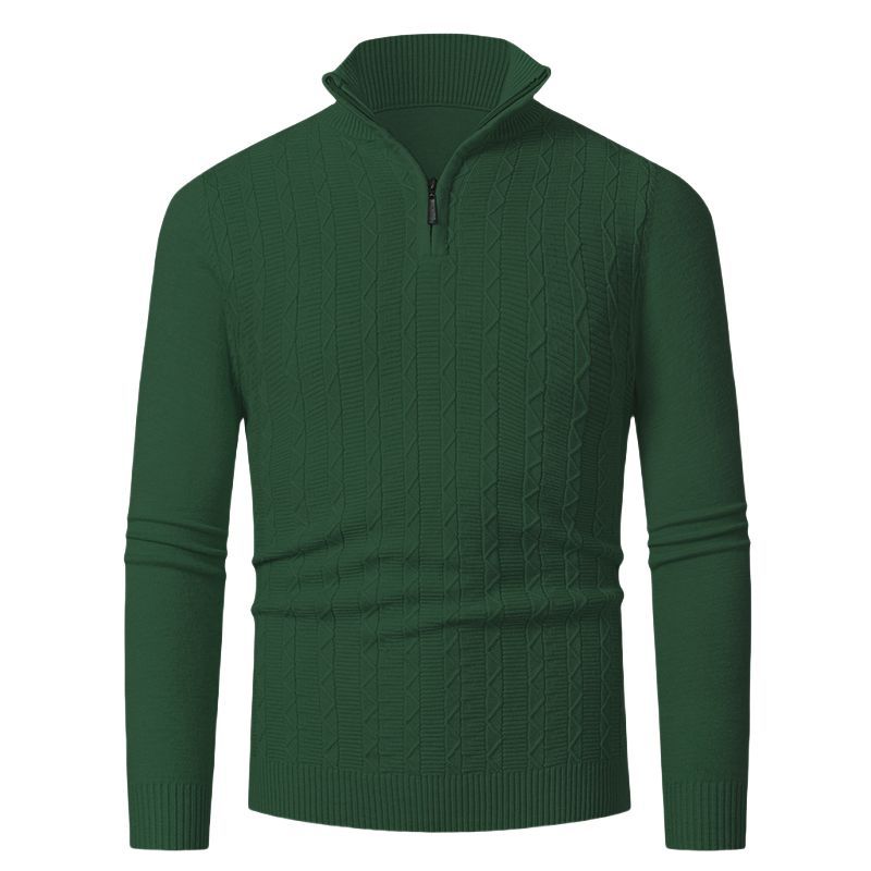 Lune London high collar knitted sweater for men