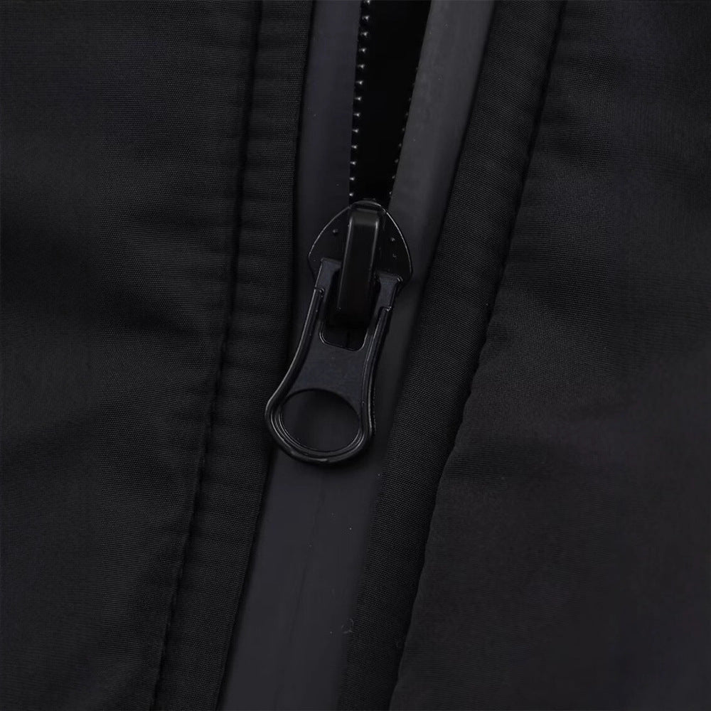 Ladies short winter jacket with high collar and elastic cuffs Lune London