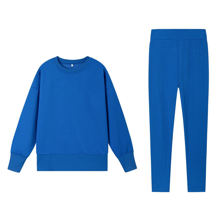 Ladies Sport Leisure Set with Soft Sweatshirt and Comfortable Leggings Lune London