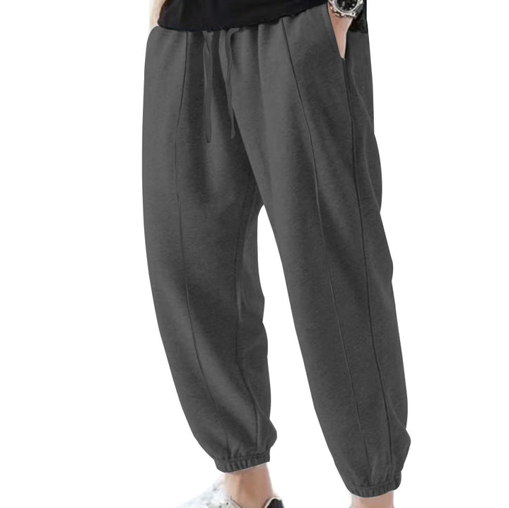Men's jogger pants in breathable material with adjustable waist Lune London