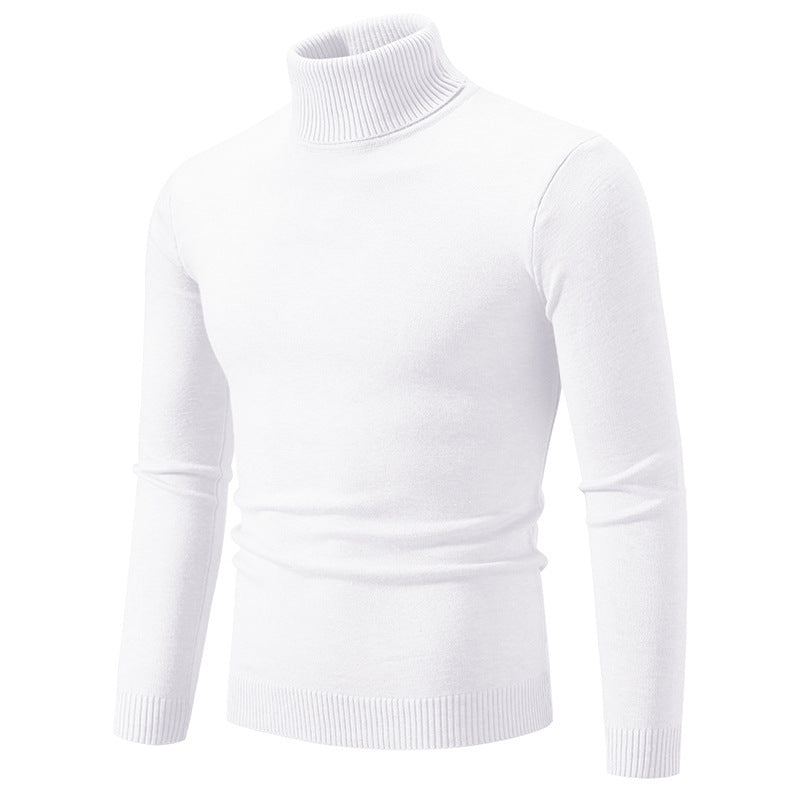 Men's Turtleneck Sweater Made Of High-Quality Cotton with A Pleasant Wearing Feel Lune London