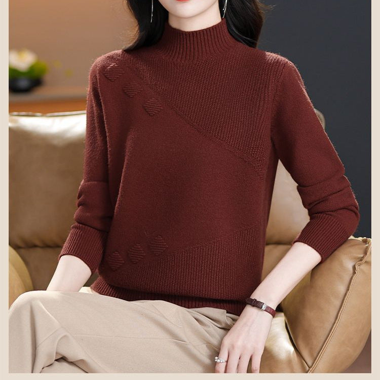 Pull en maille fine pour femmes Chic & Stil