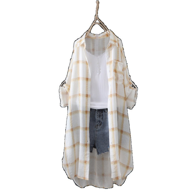 Lune London Women's Long Sleeve Flannel Shirt