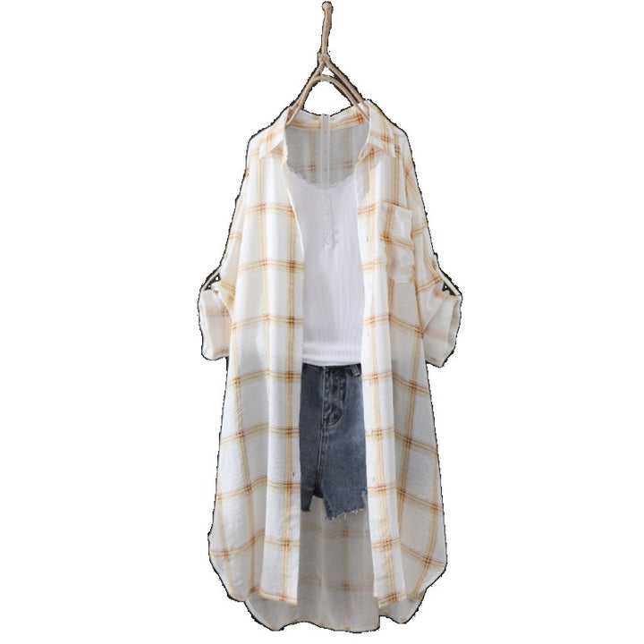 Lune London Women's Long Sleeve Flannel Shirt