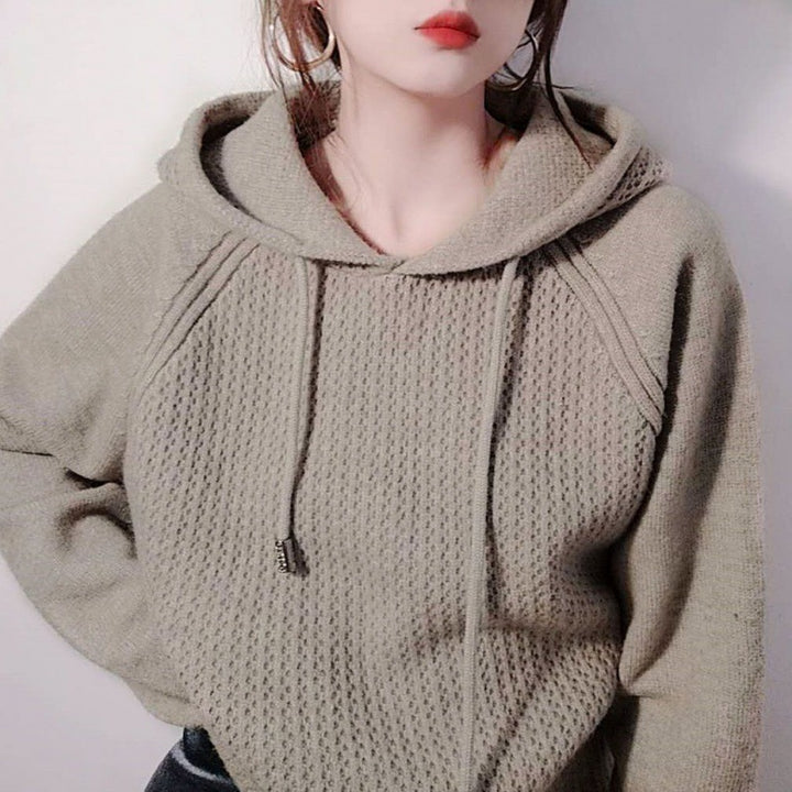 Ladies hoodie with innovative structure and relaxed fit Lune London