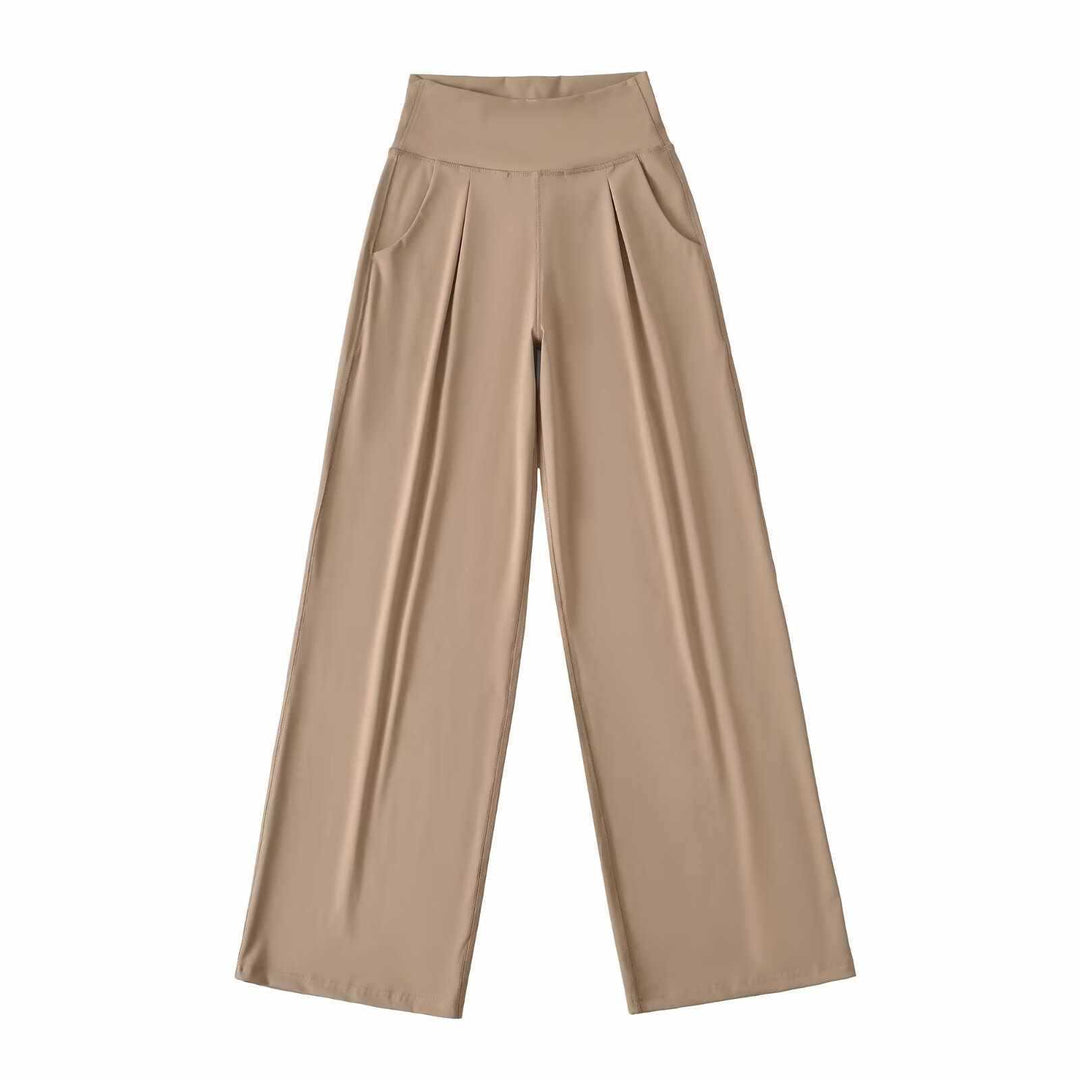 Elegant high-waisted palazzo pants for women Lune London