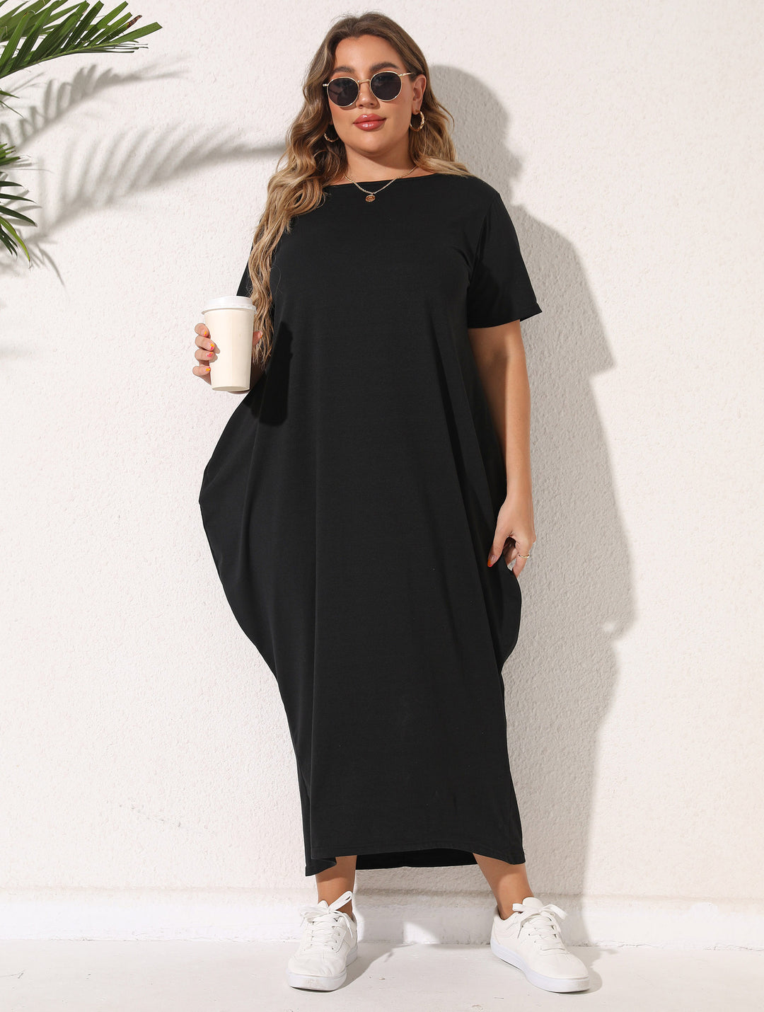 Plus Size Women Casual Chic Maxi Dress