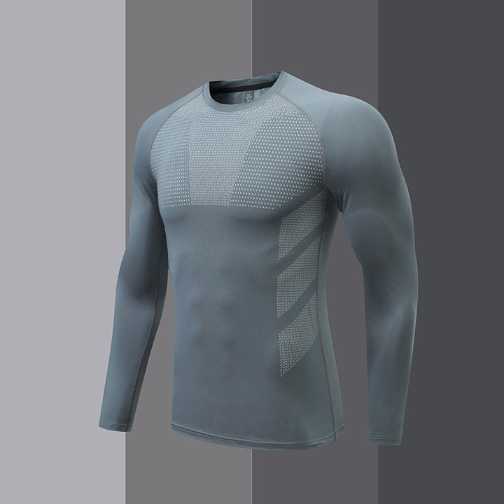 Men's Compression Long Sleeve Sports Shirt Lune London