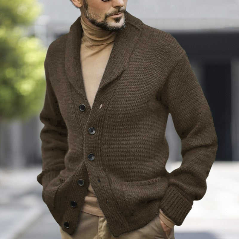 Comfortable knitted cardigan for men Lune London