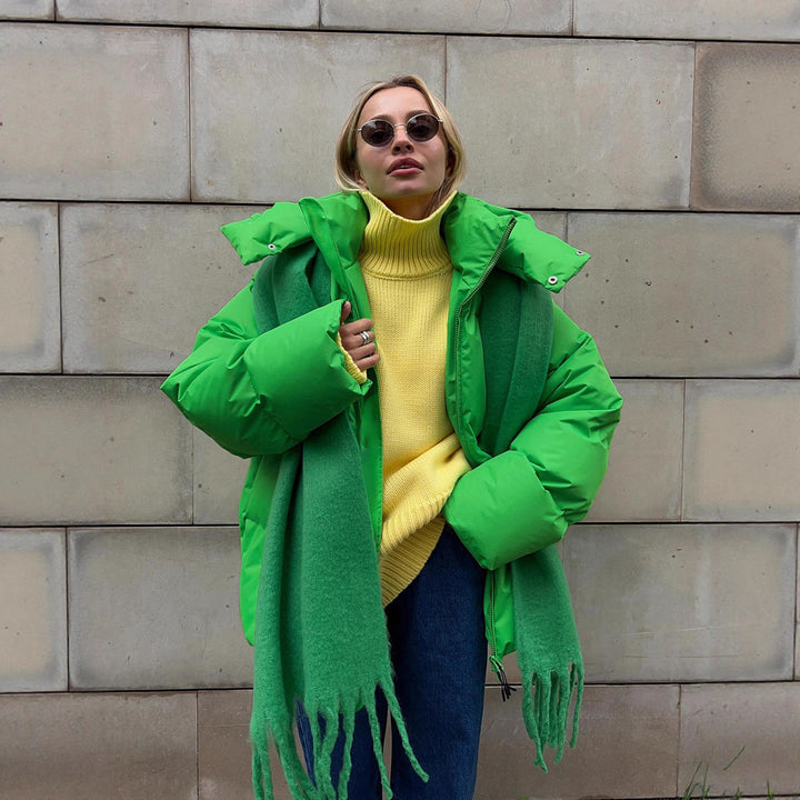 Oversized down jacket for women Lune London