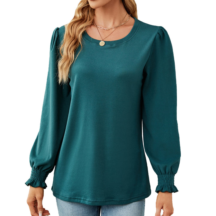 Sweater women with puff sleeves and elastic cuffs Lune London