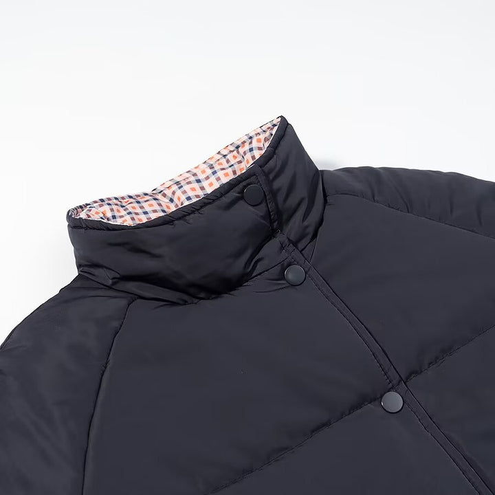 Veste matelassée de mode féminine au style urbain avec col montant et poches pratiques Chic & Stil