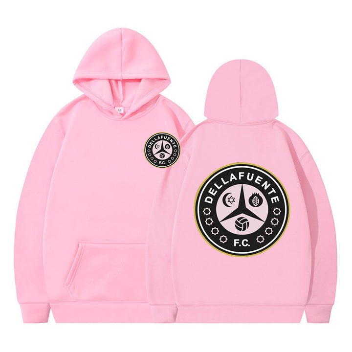 Women's hoodie with distinctive logo and soft fleece Lune London