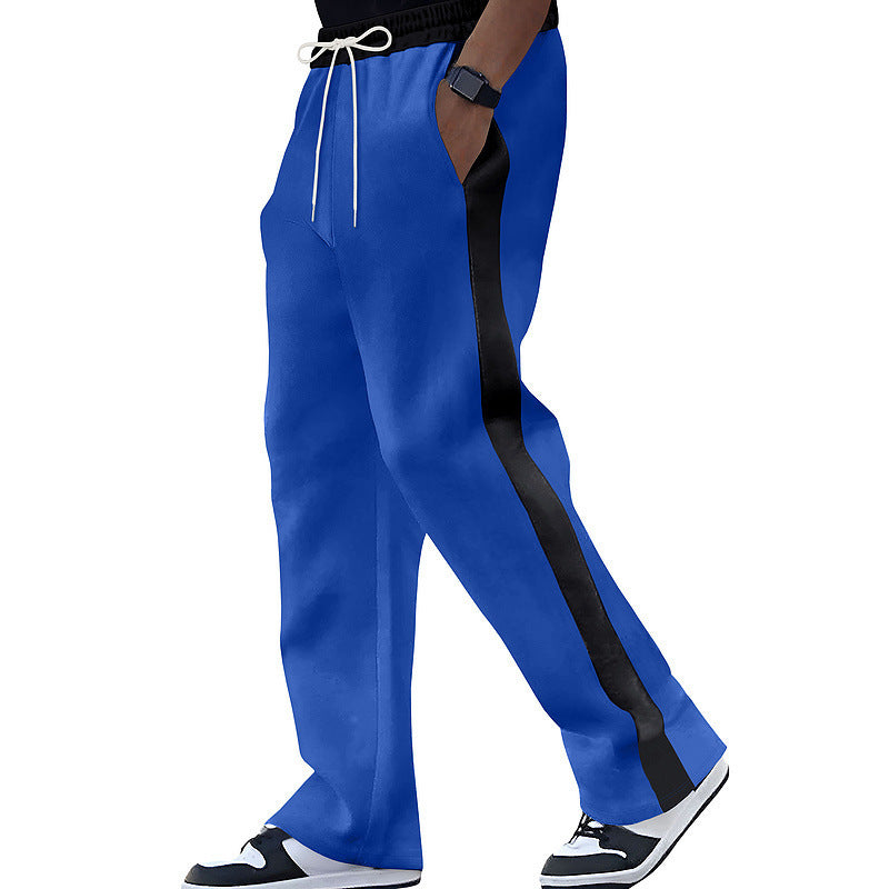 Men's sports pants with contrasting stripes Lune London