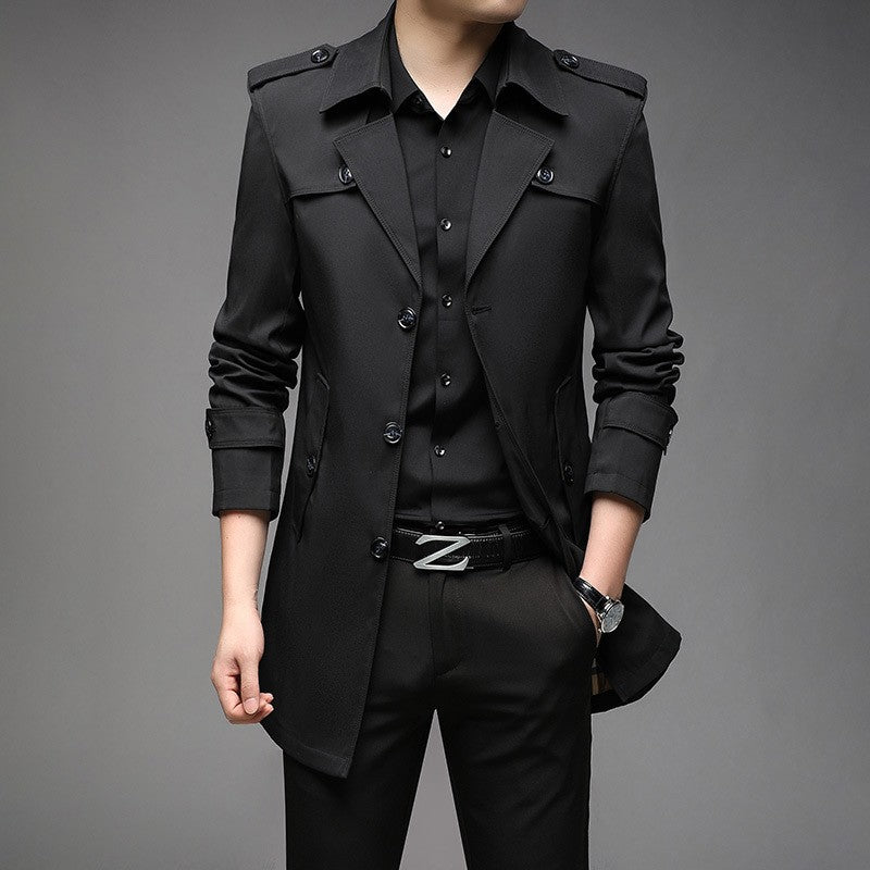 Stylish transitional jacket for men with functional pockets Lune London