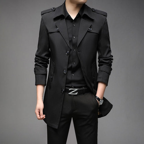 Stylish transitional jacket for men with functional pockets Lune London