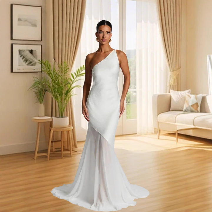 Lune London Asymmetrical Evening Dress for Women