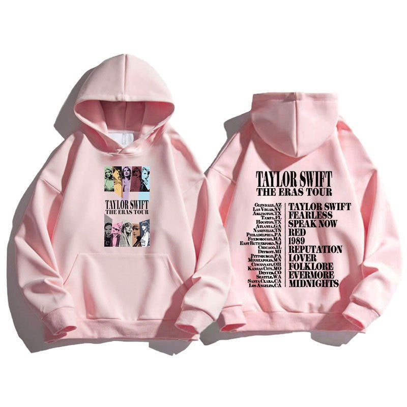 Women's hoodie with artistic motif and inspiring listing Chic & Stil