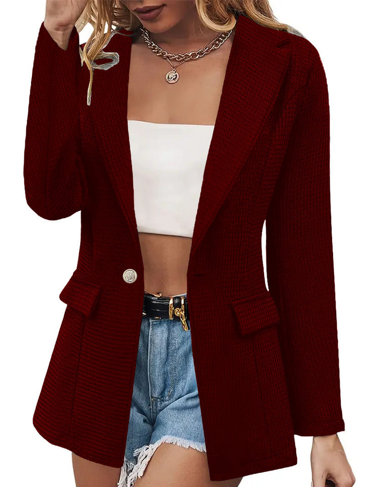 Ladies Elegant Structured Blazer Lune London