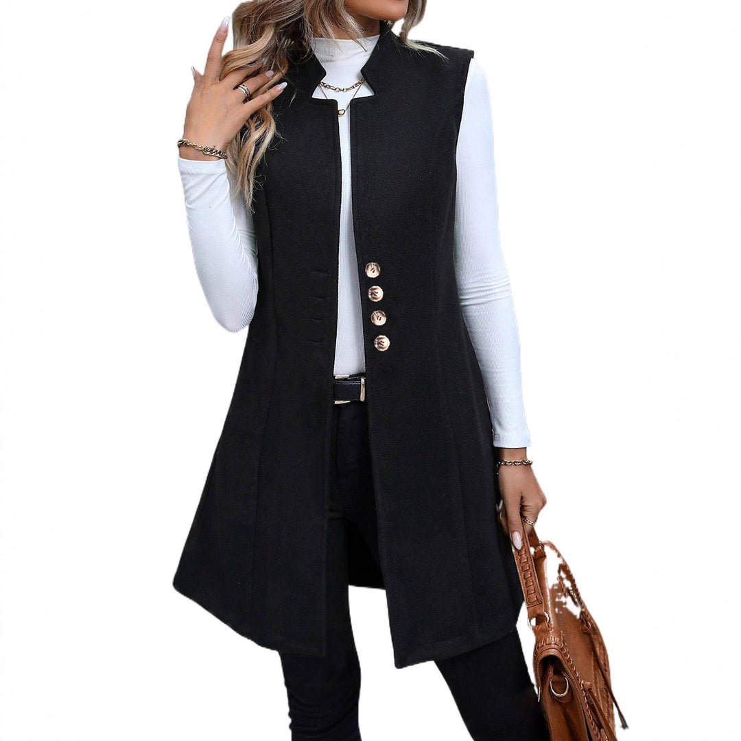 Ladies elegant sleeveless vest Lune London